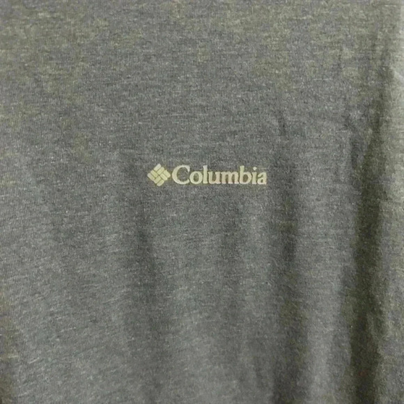 Columbia Omni-Wick T-Shirt Men's Size S Cadet Blue Quick Dry - Picture 2 of 4